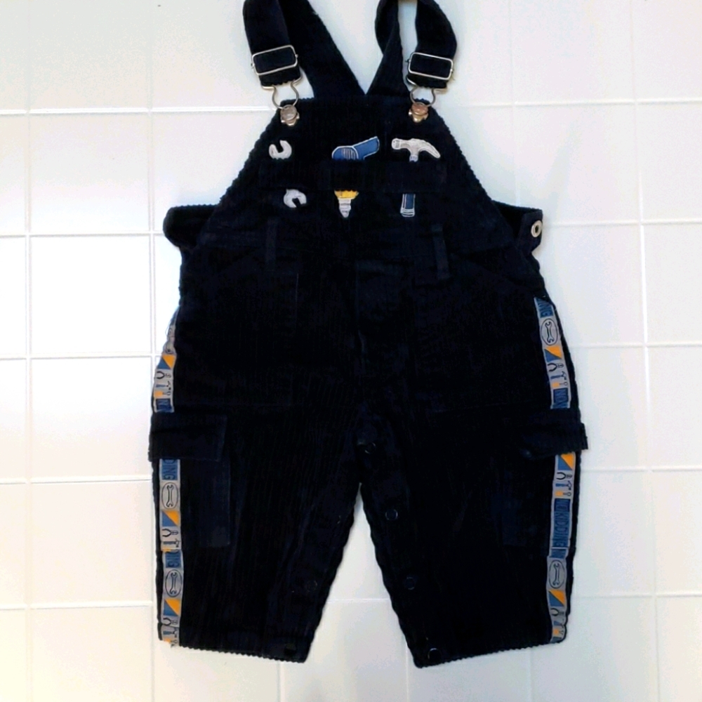 Infant corduroy overalls